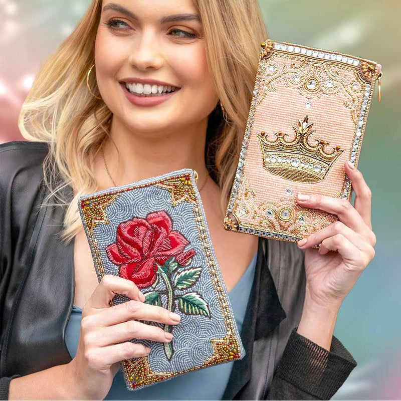 Quirks! Handbags Crowned Jewel Crossbody Phone Bag by Mary Frances