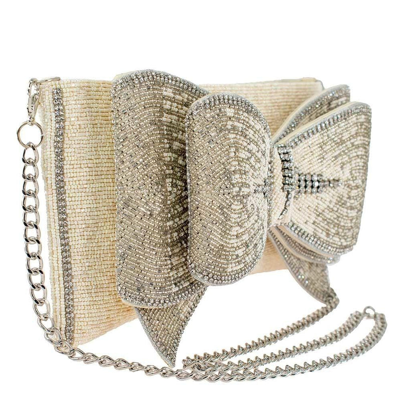 Quirks! Handbags Fancy Bow Clutch by Mary Frances