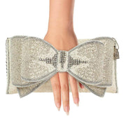 Quirks! Handbags Fancy Bow Clutch by Mary Frances