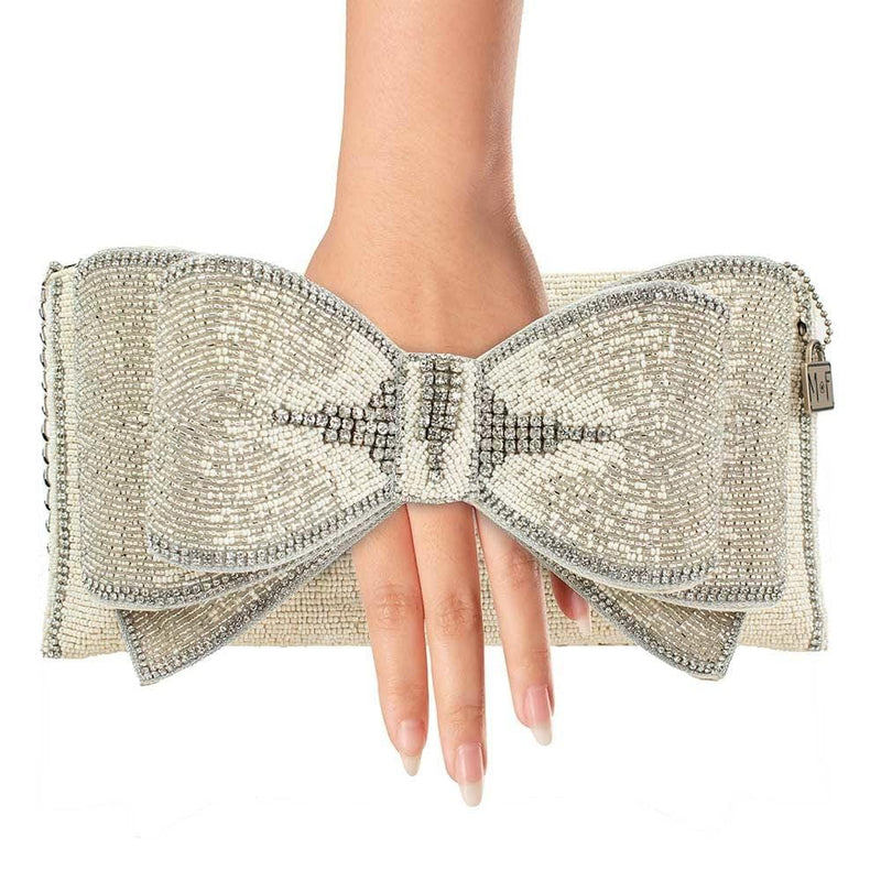 Quirks! Handbags Fancy Bow Clutch by Mary Frances