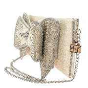 Quirks! Handbags Fancy Bow Clutch by Mary Frances