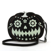 Quirks! Handbags Glow in the Dark Jack-O-Lantern Crossbody Bag