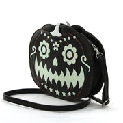 Quirks! Handbags Glow in the Dark Jack-O-Lantern Crossbody Bag