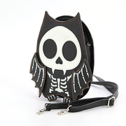 Quirks! Handbags Glow in the Dark Skeleton Bat Shoulder Bag