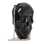 Quirks! Handbags Glow in the Dark Skull Head Crossbody Bag
