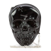 Quirks! Handbags Glow in the Dark Skull Head Crossbody Bag