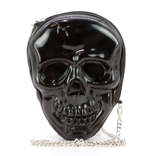 Quirks! Handbags Glow in the Dark Skull Head Crossbody Bag