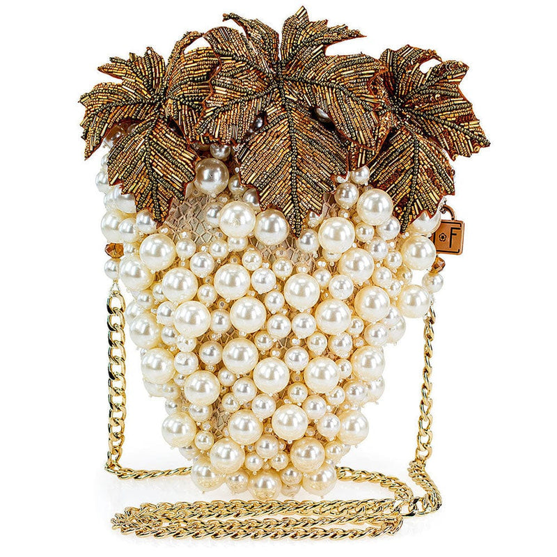 Quirks! Handbags Grapes Galore Handbag by Mary Frances