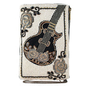 Quirks! Handbags Guitar Player Crossbody Phone Bag by Mary Frances