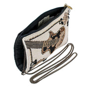 Quirks! Handbags Guitar Player Crossbody Phone Bag by Mary Frances