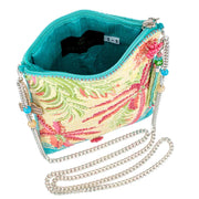 Quirks! Handbags Happy Place Mini Crossbody Beaded Bag by Mary Frances