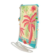 Quirks! Handbags Happy Place Mini Crossbody Beaded Bag by Mary Frances