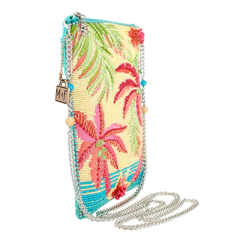 Quirks! Handbags Happy Place Mini Crossbody Beaded Bag by Mary Frances
