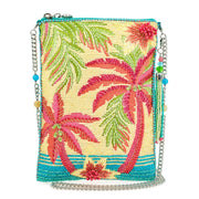 Quirks! Handbags Happy Place Mini Crossbody Beaded Bag by Mary Frances