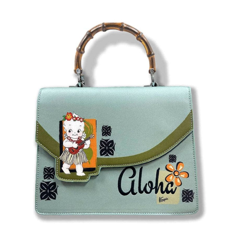 Quirks! Handbags Kewpie® X TOBS Hula Bamboo Handle Purse