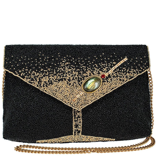 Quirks! Handbags Olive You Crossbody Clutch by Mary Frances
