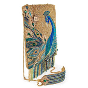 Quirks! Handbags Peacock Feathers Crossbody Handbag by Mary Frances