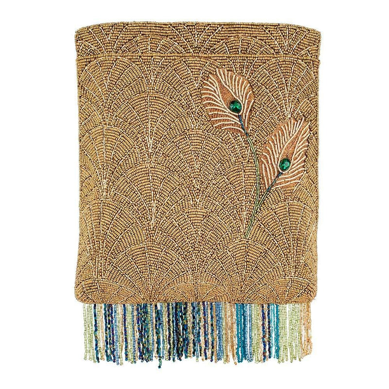 Quirks! Handbags Peacock Feathers Crossbody Handbag by Mary Frances