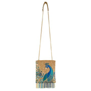Quirks! Handbags Peacock Feathers Crossbody Handbag by Mary Frances