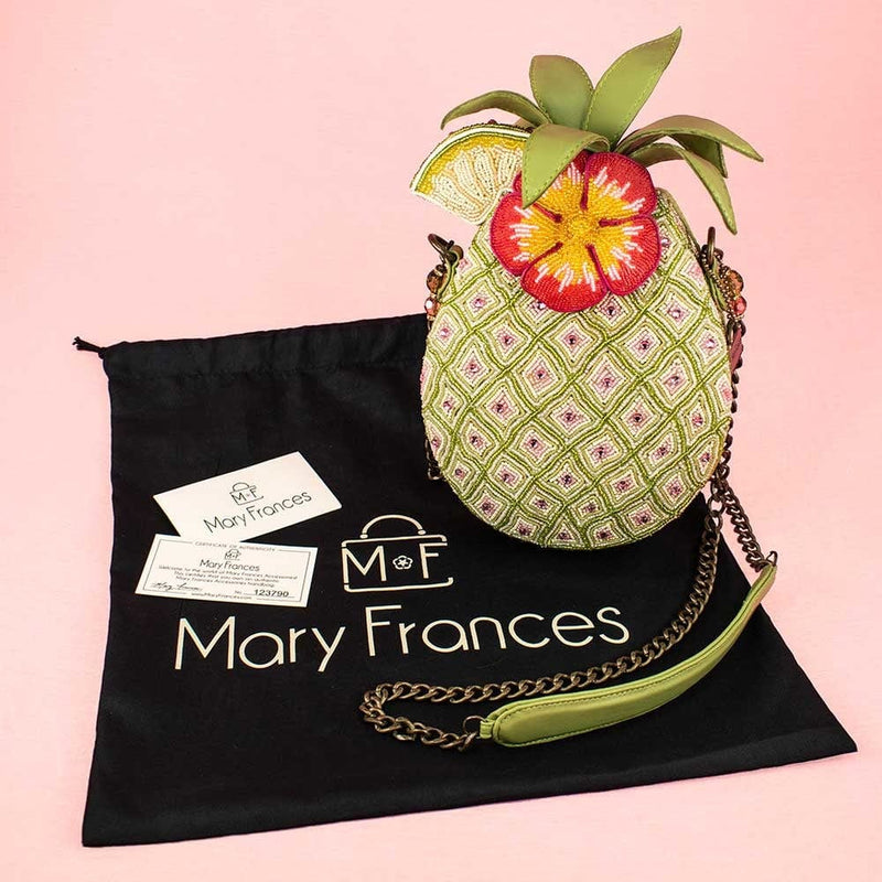 Quirks! Handbags Pineapple Island Crossbody Handbag by Mary Frances