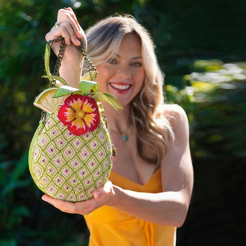 Quirks! Handbags Pineapple Island Crossbody Handbag by Mary Frances