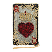 Quirks! Handbags Queen of Hearts Crossbody Phone Bag