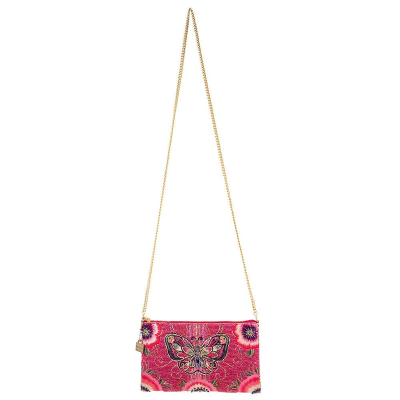 Quirks! Handbags Social Butterfly Mini Crossbody Handbag by Mary Frances