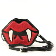 Quirks! Handbags Vampire Mouth Crossbody Bag