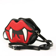 Quirks! Handbags Vampire Mouth Crossbody Bag