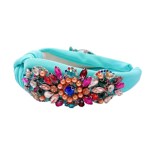 Quirks! headband Stunning Gem Headband - Aqua