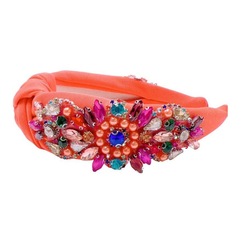 Quirks! headband Stunning Gem Headband - Orange