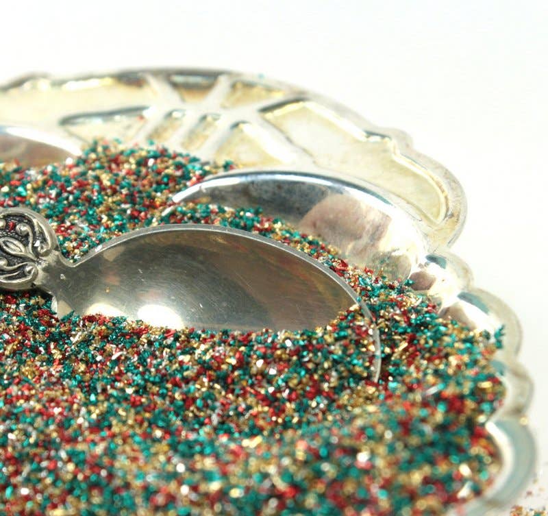 Quirks! Holiday Blend Glitter - Custom Blended German Glass Glitter