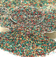 Quirks! Holiday Blend Glitter - Custom Blended German Glass Glitter