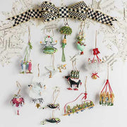 Quirks! Holiday Ornaments 12 Days 4 Calling Birds Ornament by Patience Brewster
