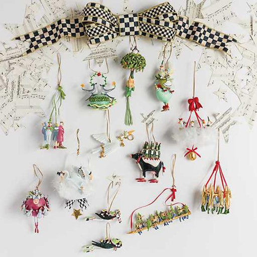 Quirks! Holiday Ornaments 12 Days 4 Calling Birds Ornament by Patience Brewster