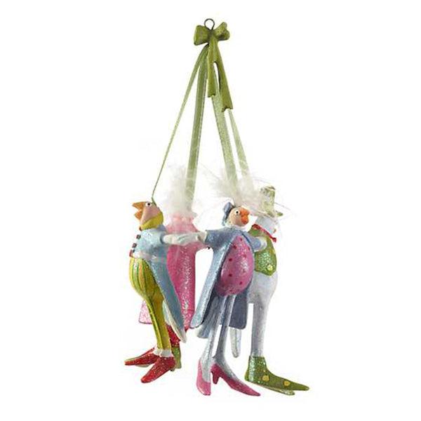 Quirks! Holiday Ornaments 12 Days 4 Calling Birds Ornament by Patience Brewster