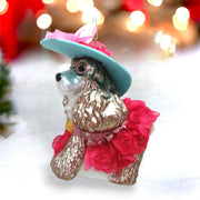 Quirks! Holiday Ornaments Cocker Spaniel w/Hat Ornament by December Diamonds