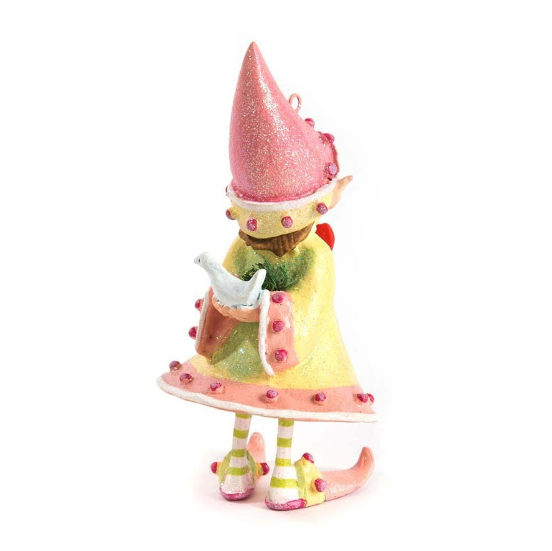 Quirks! Holiday Ornaments Dash Away Cupid's Elf Ornament by Patience Brewster RETIRED