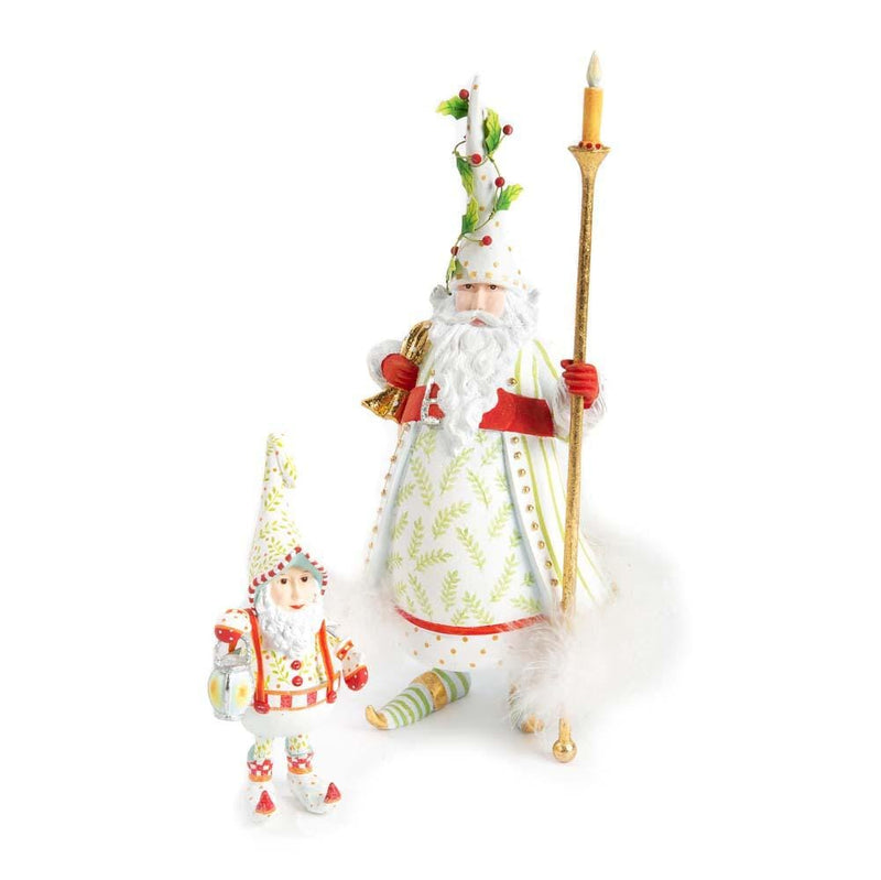 Quirks! Holiday Ornaments Dash Away Santa's Lantern Elf Ornament by Patience Brewster