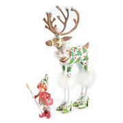 Quirks! Holiday Ornaments Dash Away Vixen's Elf Ornament by Patience Brewster RETIRED