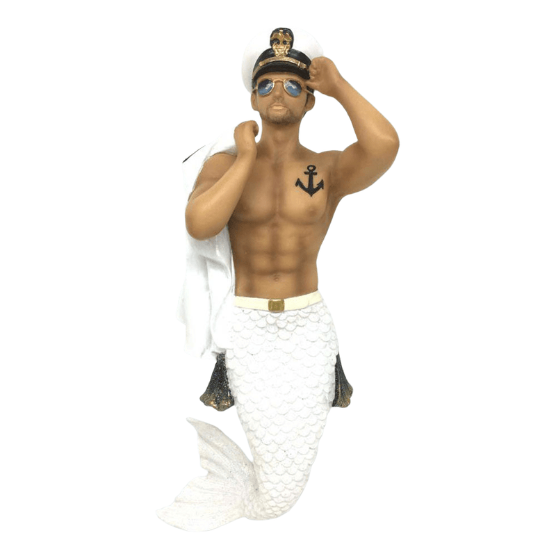 Quirks! Holiday Ornaments Merman Anchors Away by December Diamonds