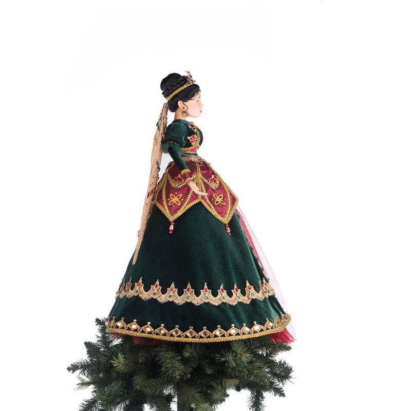 Quirks! Katherine's Collection, Christmas Belle Noelle Tree Top Angel by Katherine's Collection