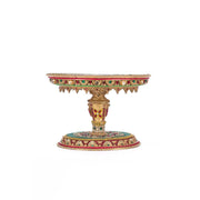 Quirks! Katherine's Collection, Christmas Christmas Castle Cake Plate by Katherine's Collection