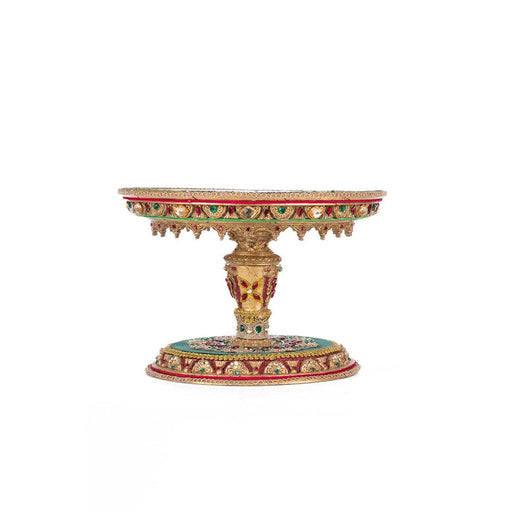 Quirks! Katherine's Collection, Christmas Christmas Castle Cake Plate by Katherine's Collection