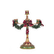Quirks! Katherine's Collection, Christmas Christmas Castle Candelabra by Katherine's Collection