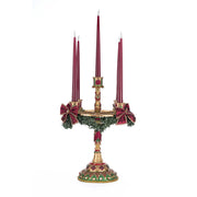 Quirks! Katherine's Collection, Christmas Christmas Castle Candelabra by Katherine's Collection