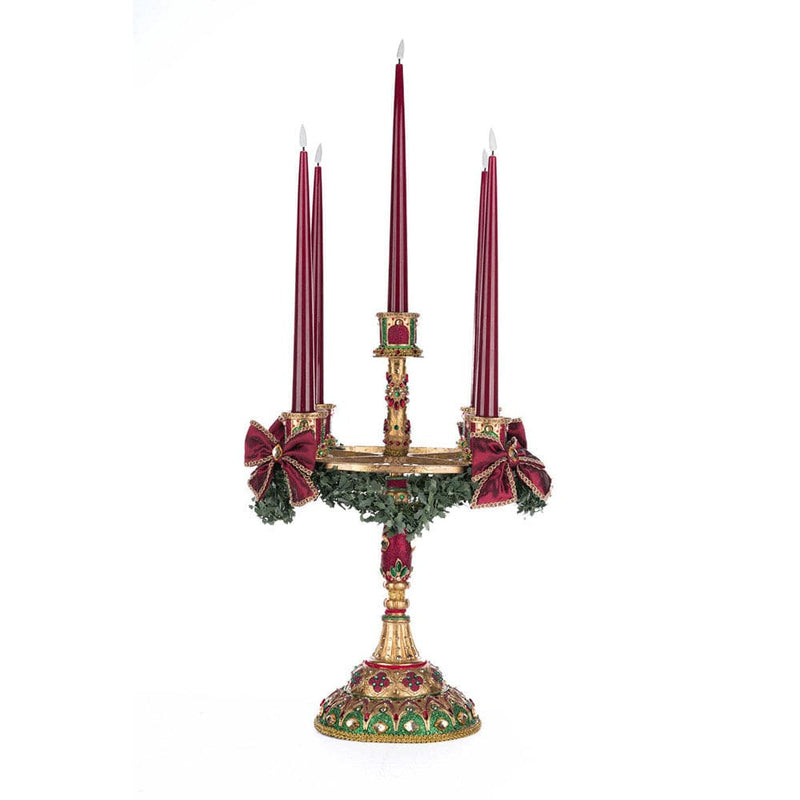 Quirks! Katherine's Collection, Christmas Christmas Castle Candelabra by Katherine's Collection