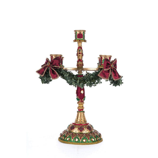 Quirks! Katherine's Collection, Christmas Christmas Castle Candelabra by Katherine's Collection
