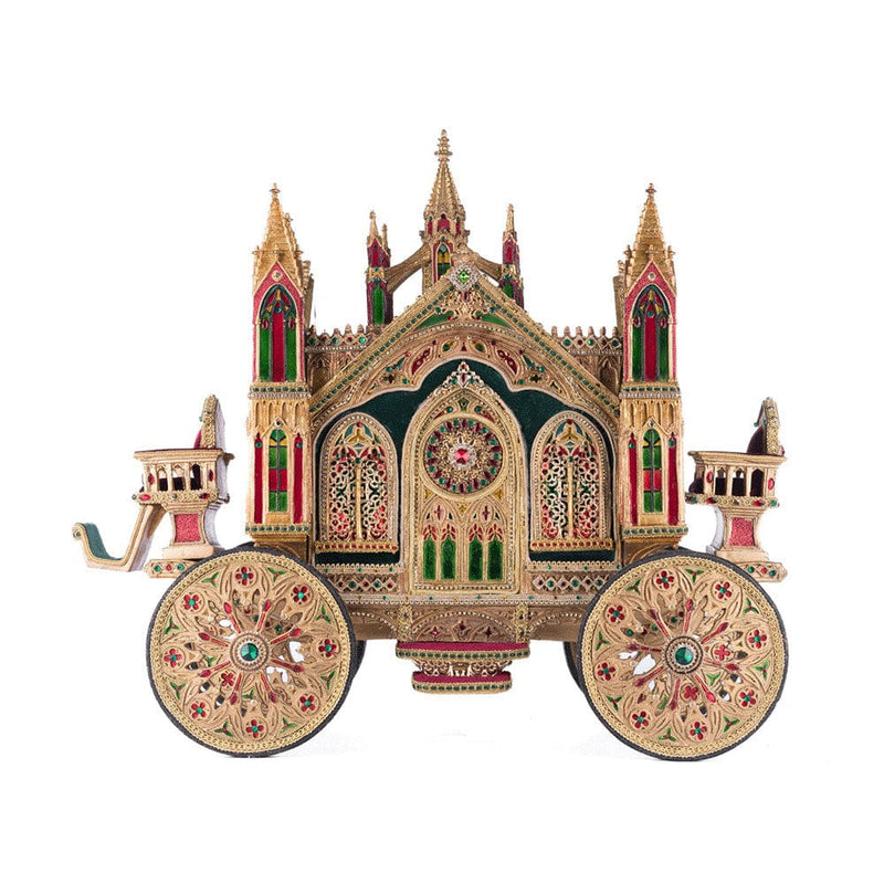 Quirks! Katherine's Collection, Christmas Christmas Castle Carriage by Katherine's Collection