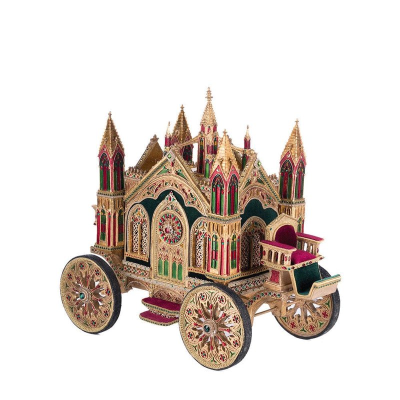 Quirks! Katherine's Collection, Christmas Christmas Castle Carriage by Katherine's Collection